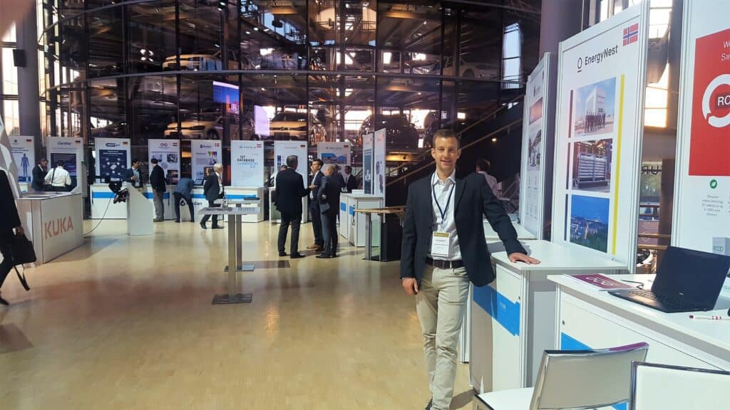 Erik Diedrich from EnergyNest at HighTech Venture Days