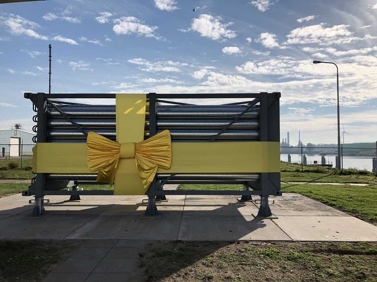 EnergyNest Thermal Battery unveiling in Europoort