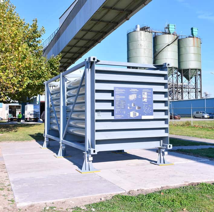 EnergyNest Europoort Photo by HeidelbergCement