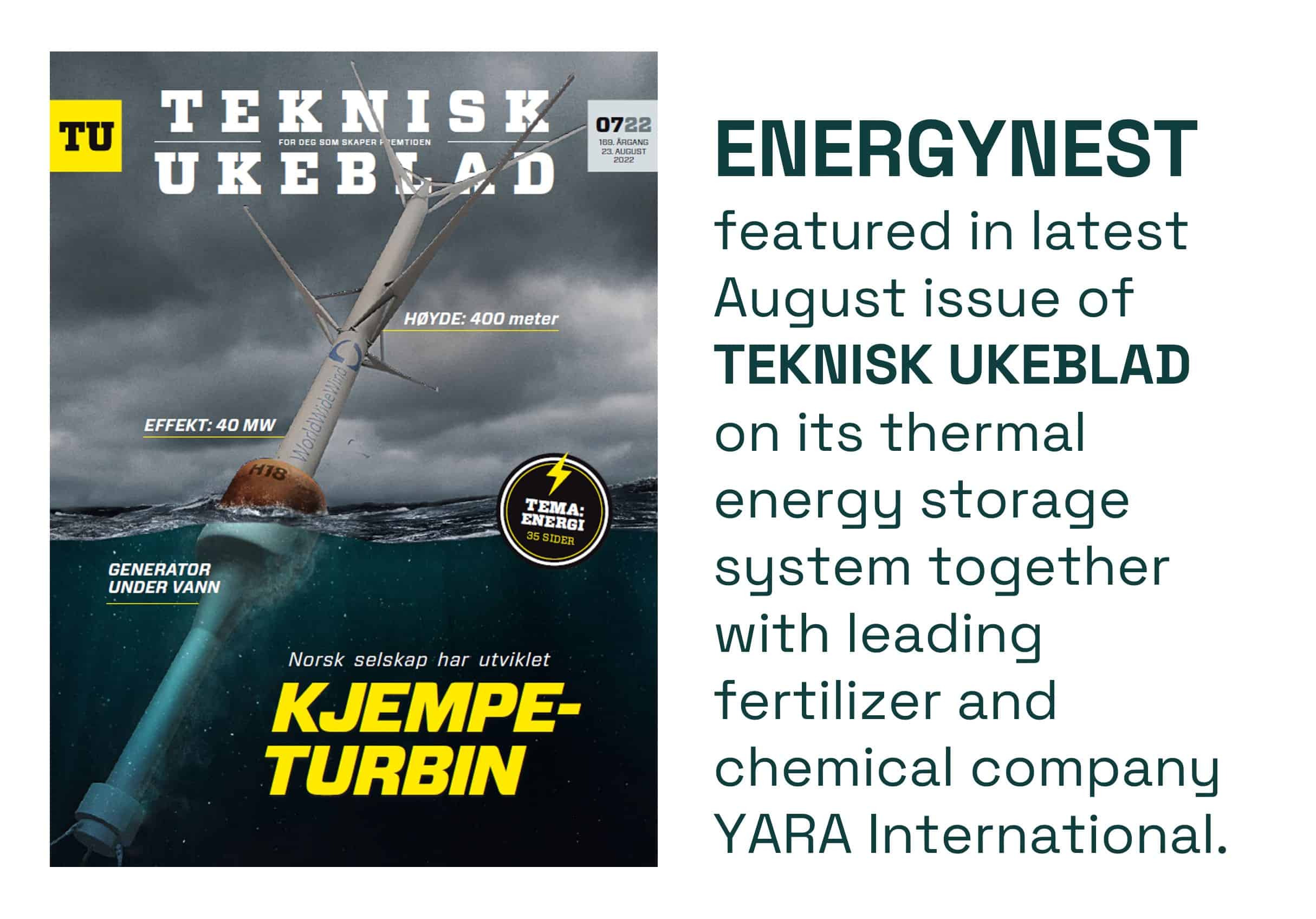 energynest in teknisk ukeblad