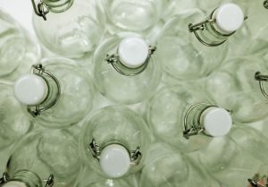 Glasindustrie: Flaschenherstellung